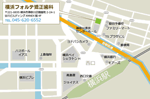 横浜駅周辺地図